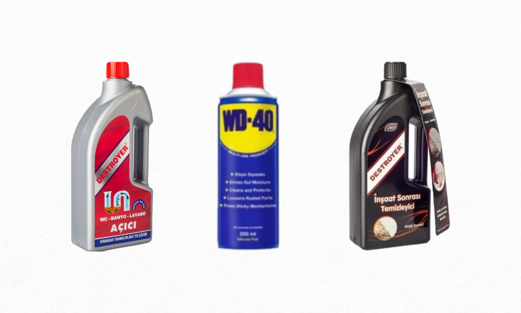 Endüstriyel kimyasallar ve teknik bakım ürünleri