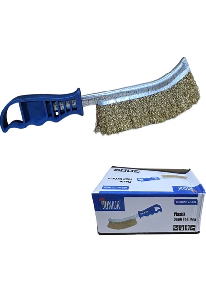 Junior 260 mm Plastik Saplı Tel Fırça